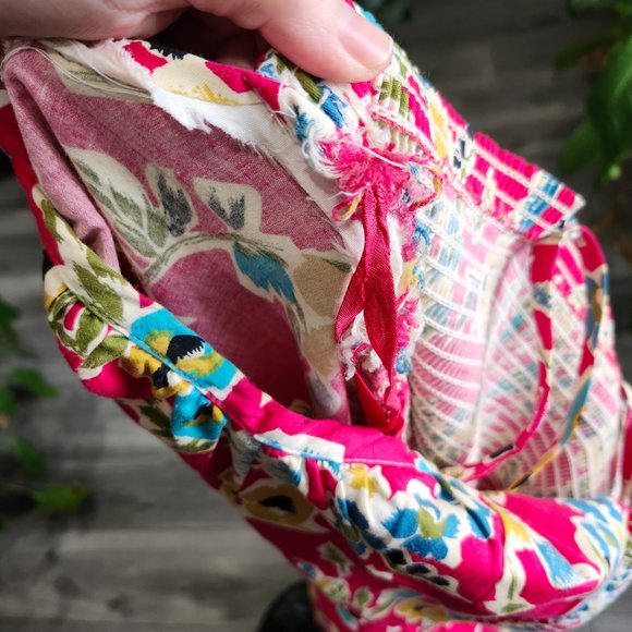 Vintage 1960's Pink Floral Sundress with Pockets - Picture 15 of 15